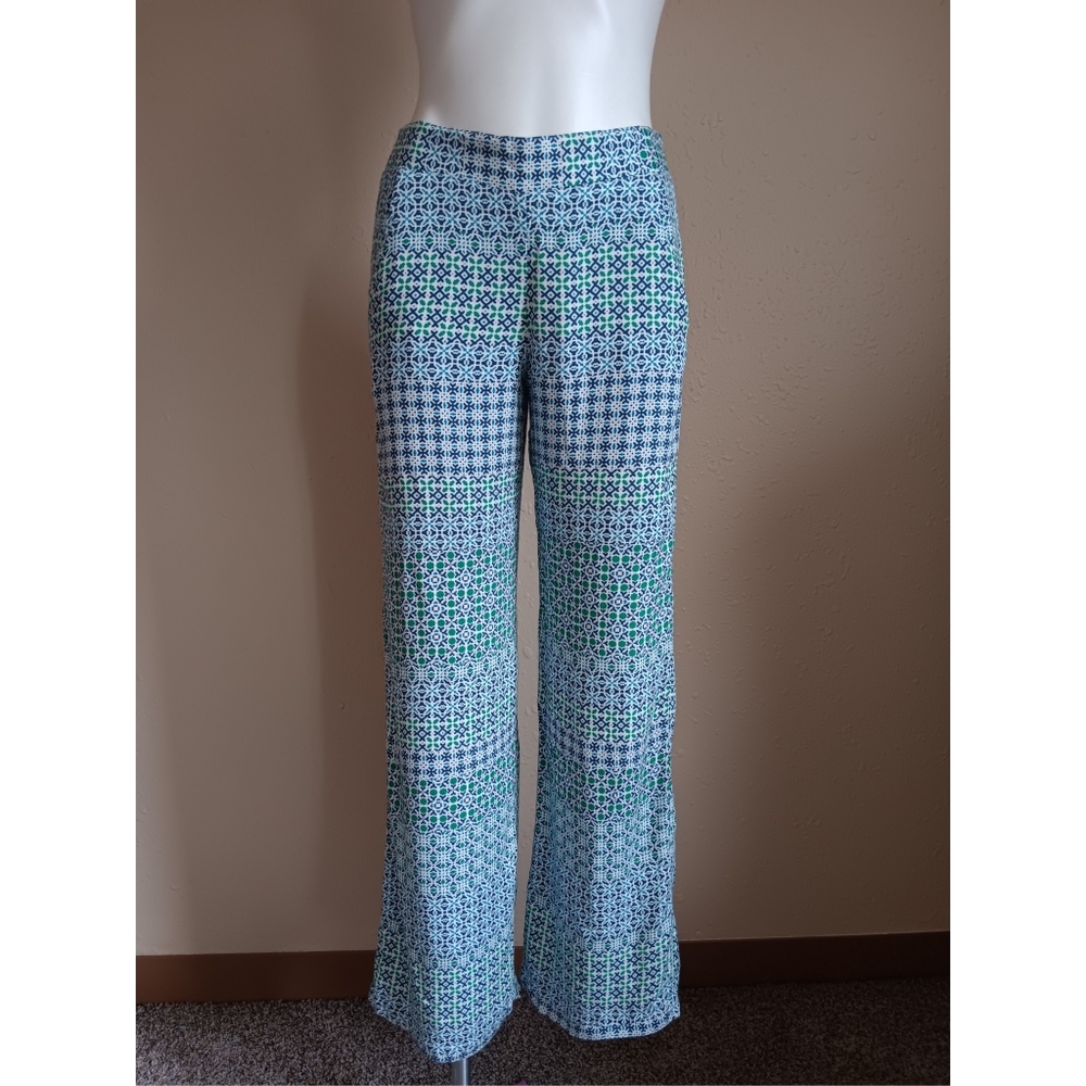 Ella Moss Mosaic Palazzo Pants